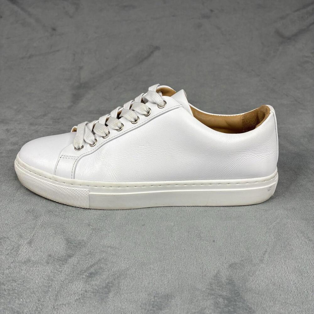 Thursday Boot Company Premier Low Top White Leather Sneakers Womens Size 6